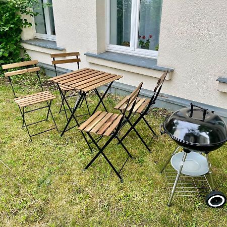 Wohlfuehl-Oase Mitten In Der Stadt - Garten, Grill, Netflix Und Drucker Leipzig Exteriör bild