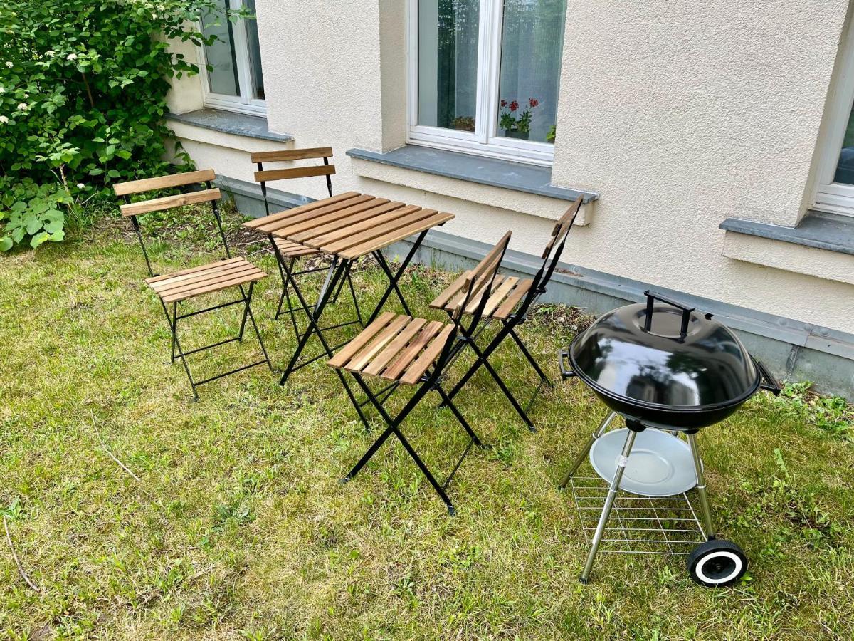 Wohlfuehl-Oase Mitten In Der Stadt - Garten, Grill, Netflix Und Drucker Leipzig Exteriör bild